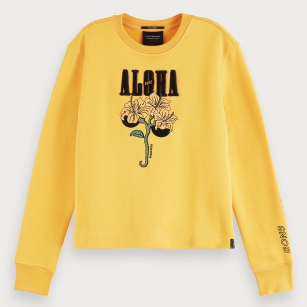 SCOTCH & SODA ALOHA SWEATSHIRT